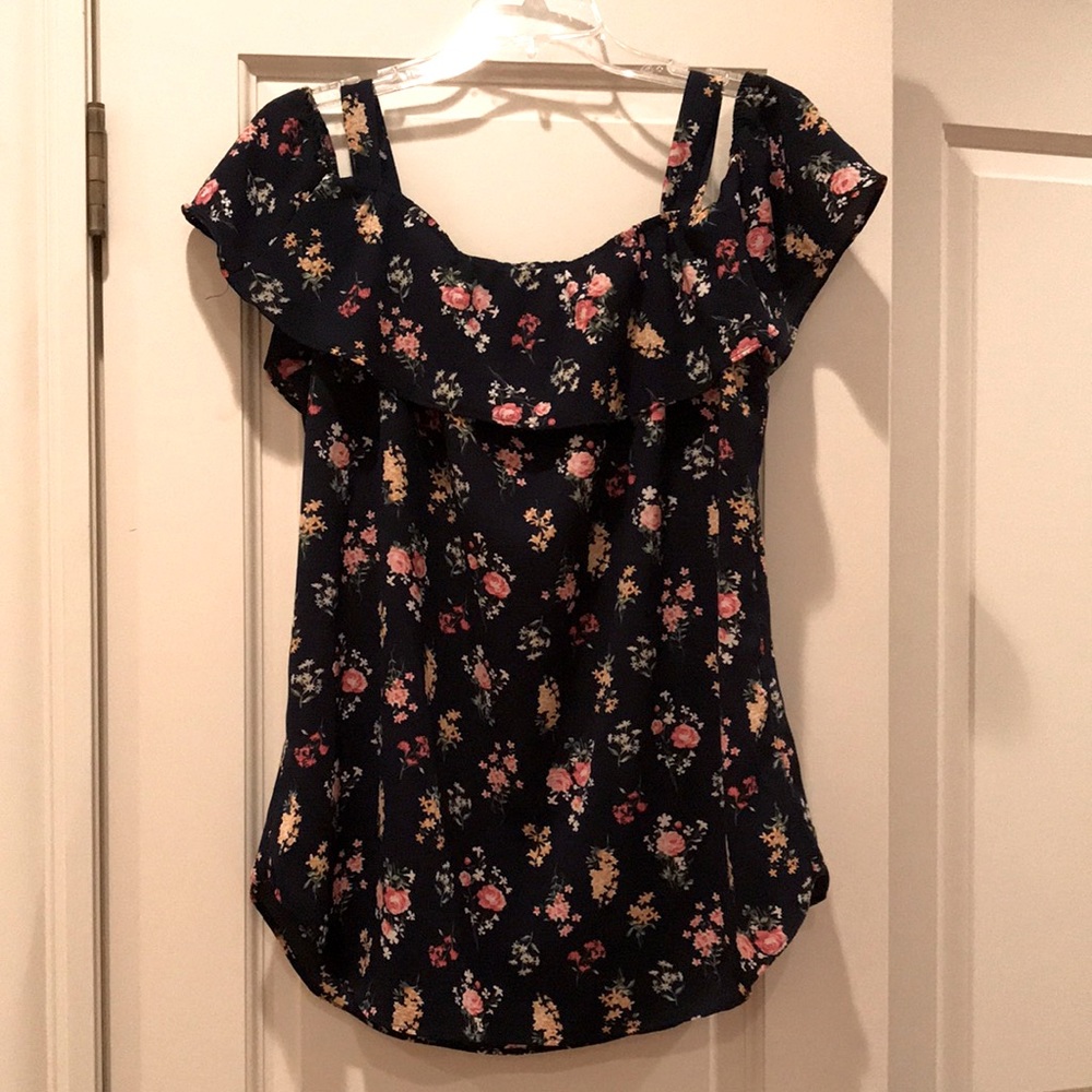 Floral Off the Shoulder Top by JET Bra Friendly Size M/L